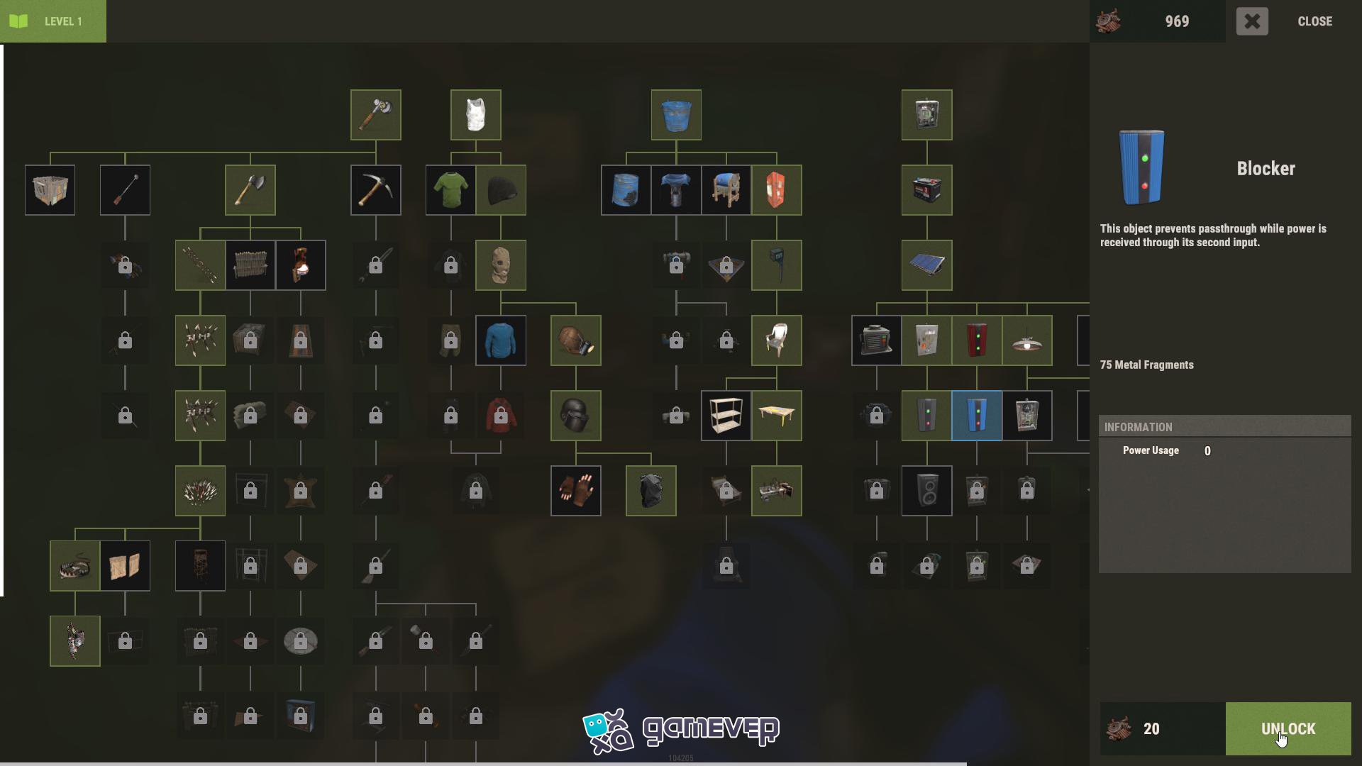 Fabrica un Bloqueador en Rust con Metal de Alta Calidad y un Engranaje