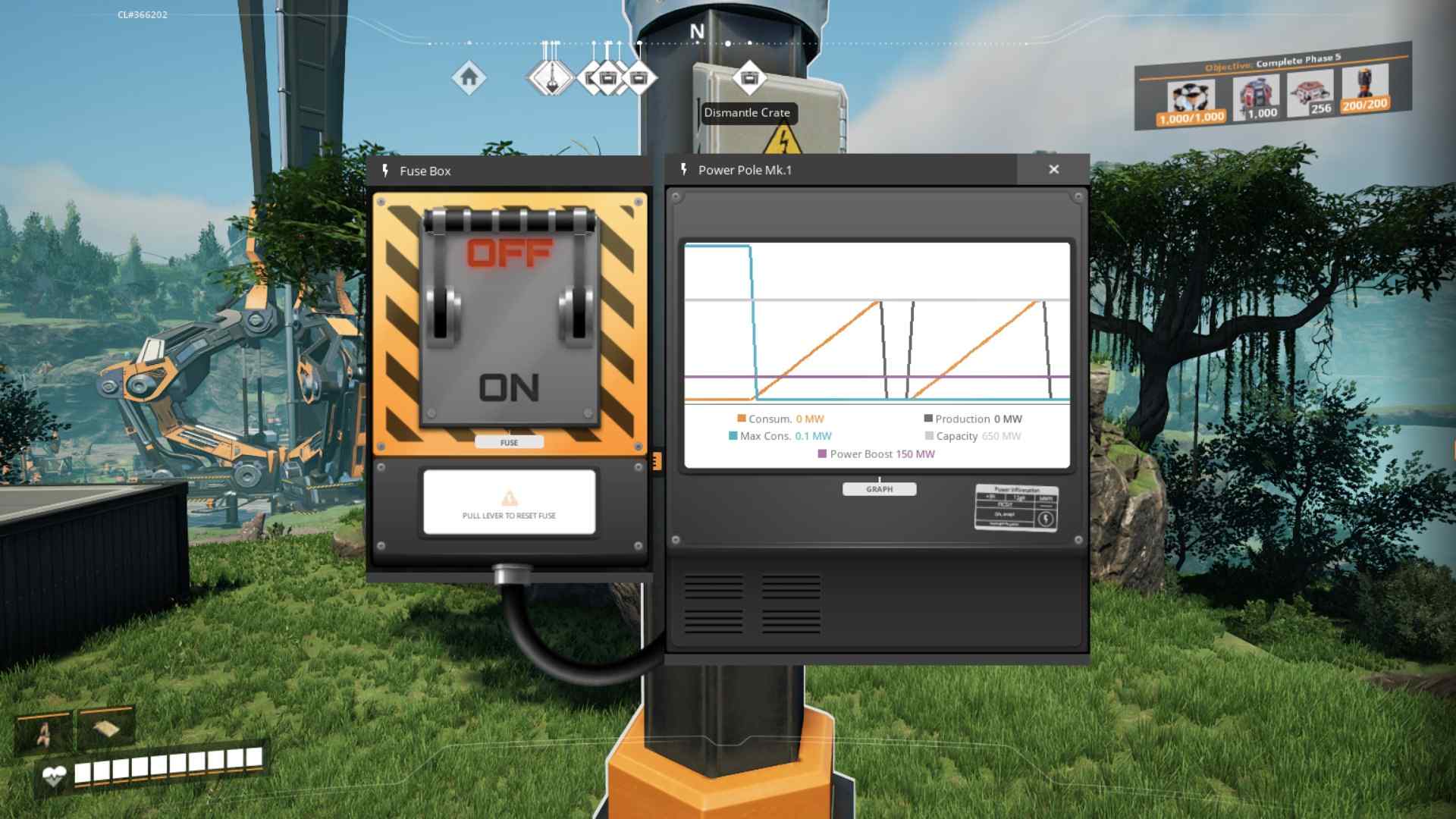 Verwalte den Energieverbrauch weise in Satisfactory Release 1.0