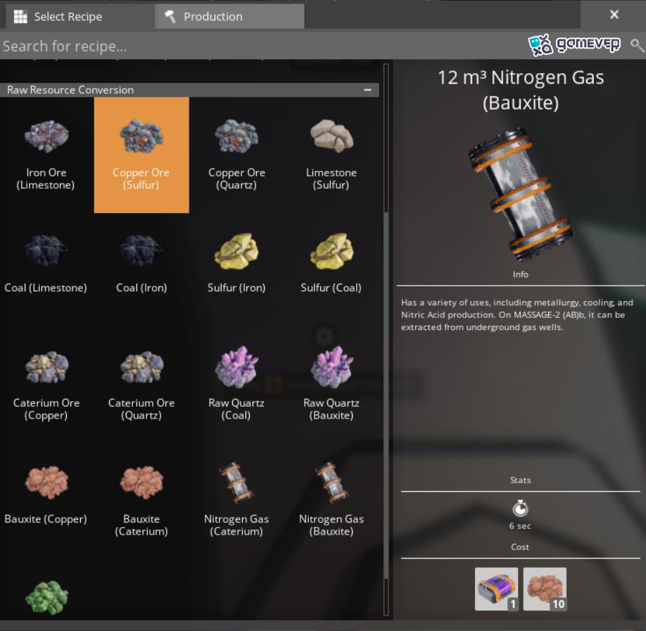 Optimiza las transmutaciones de minerales con el Transformador en la versión 1.0 de Satisfactory