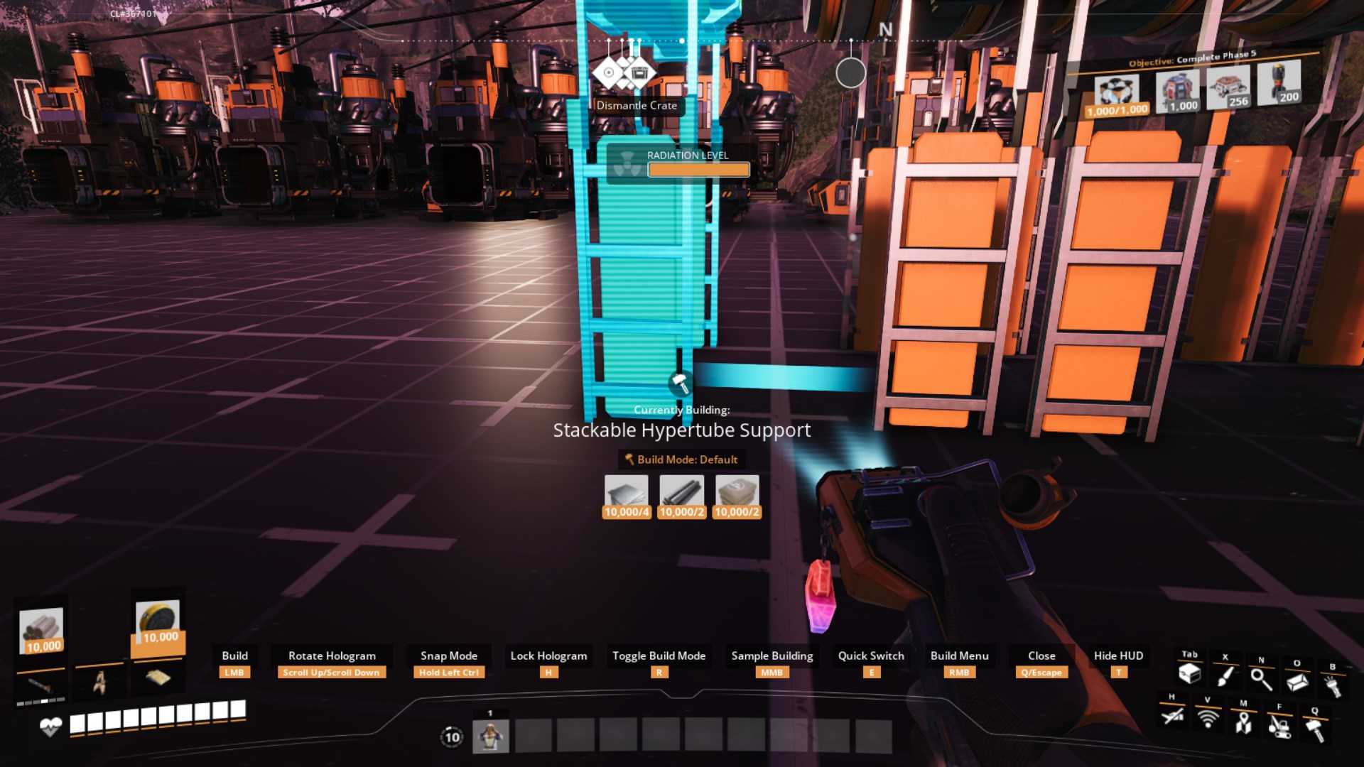 Plaziere deine Hypertube-Träger alle vier Meter in Satisfactory Release 1.0