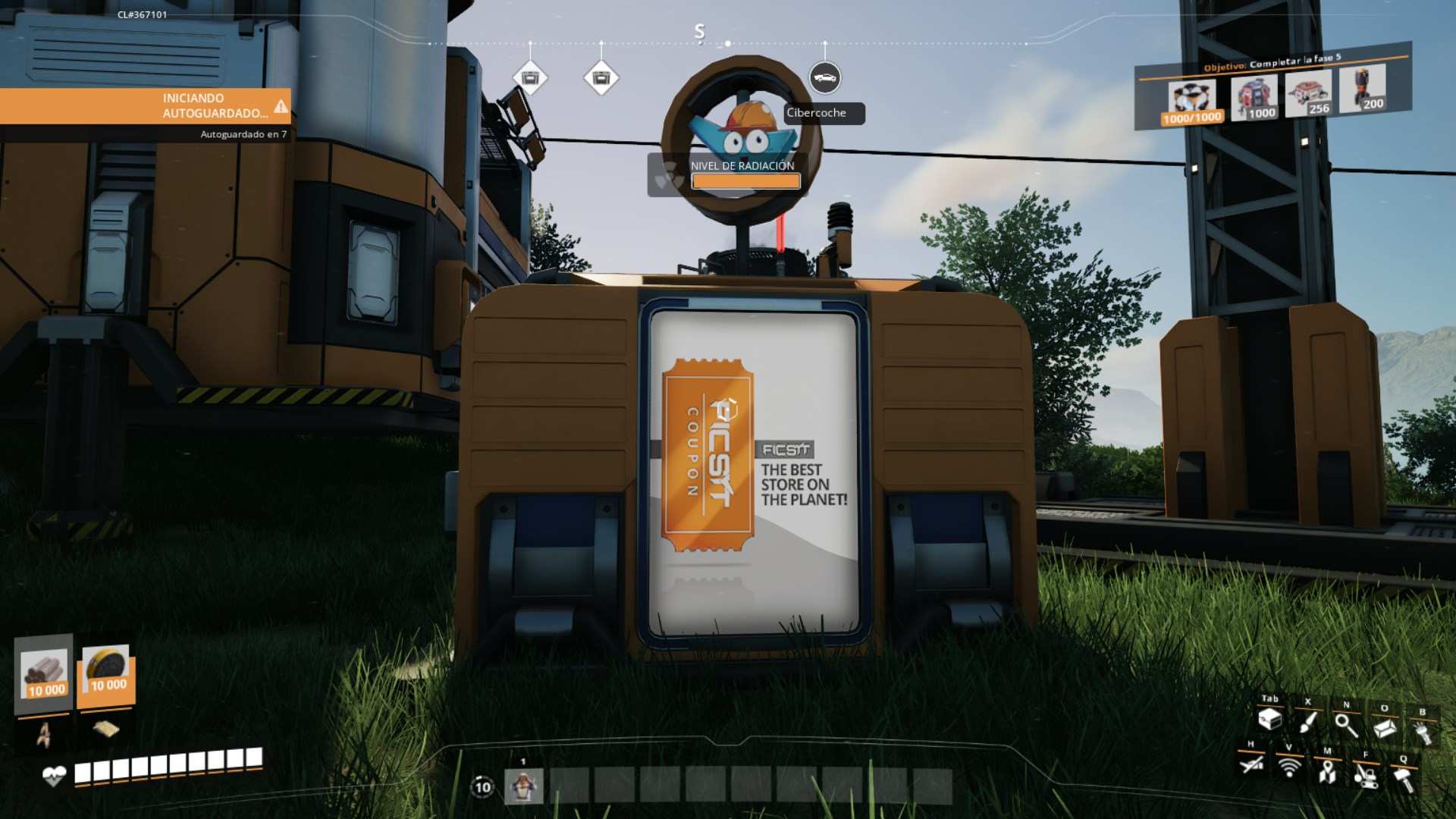 Sammle FICSIT-Coupons für den tollen Leiterbau in Satisfactory Release 1.0