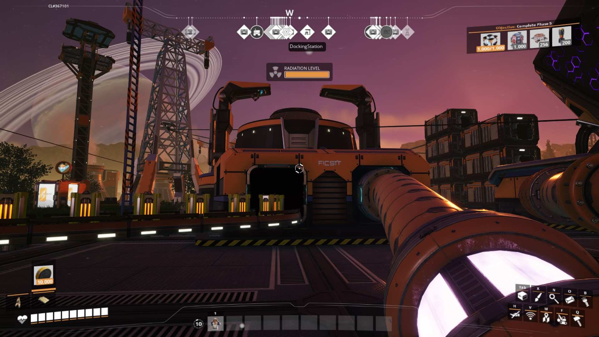 Stelle Ficsonium-Brennstäbe im Quanten-Encoder in Satisfactory Release 1.0 her.