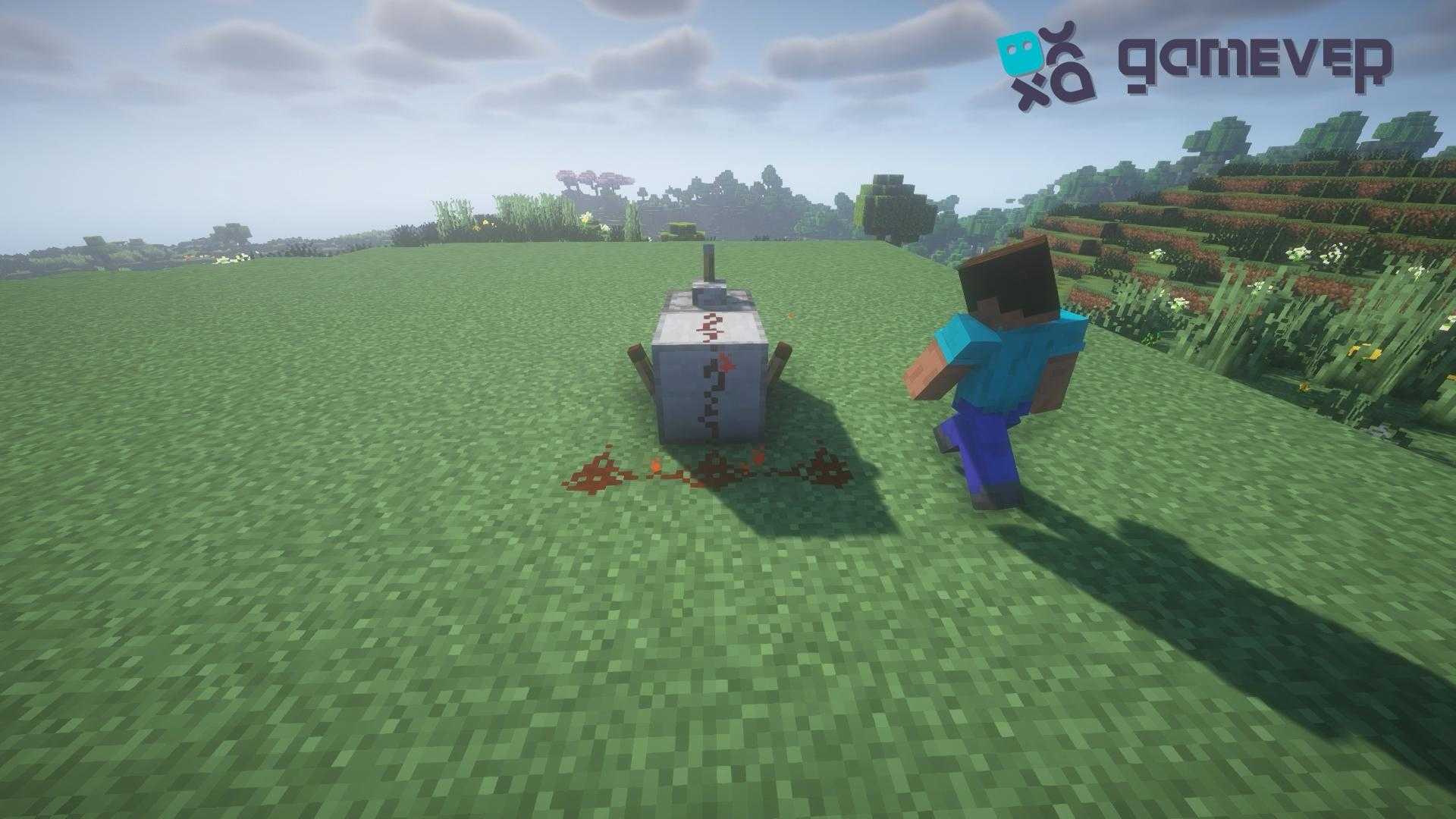 Richtige Installation des Redstone-Staubs