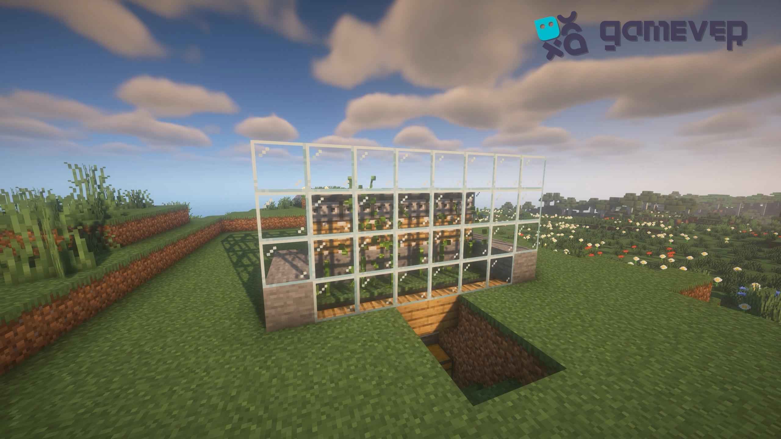 Eine Bambusfarm