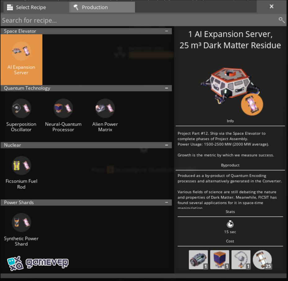 Reúne recursos para los Servidores de Expansión de IA en Satisfactory Release 1.0