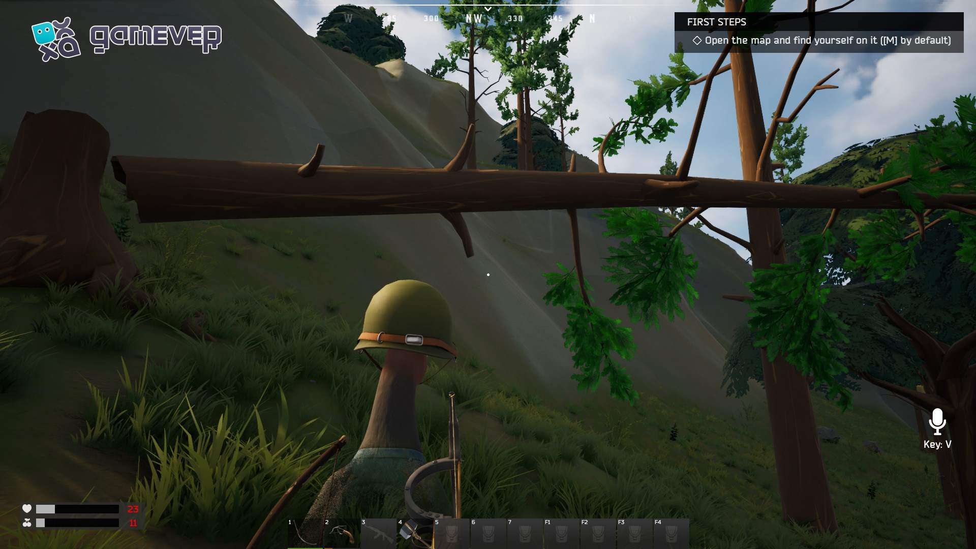 Invierte tiempo en recolectar recursos y construir una base fuerte en Duckside
