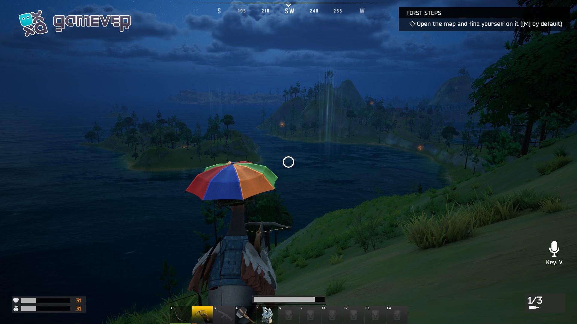 Encuentra un lugar seguro para tu base en Duckside