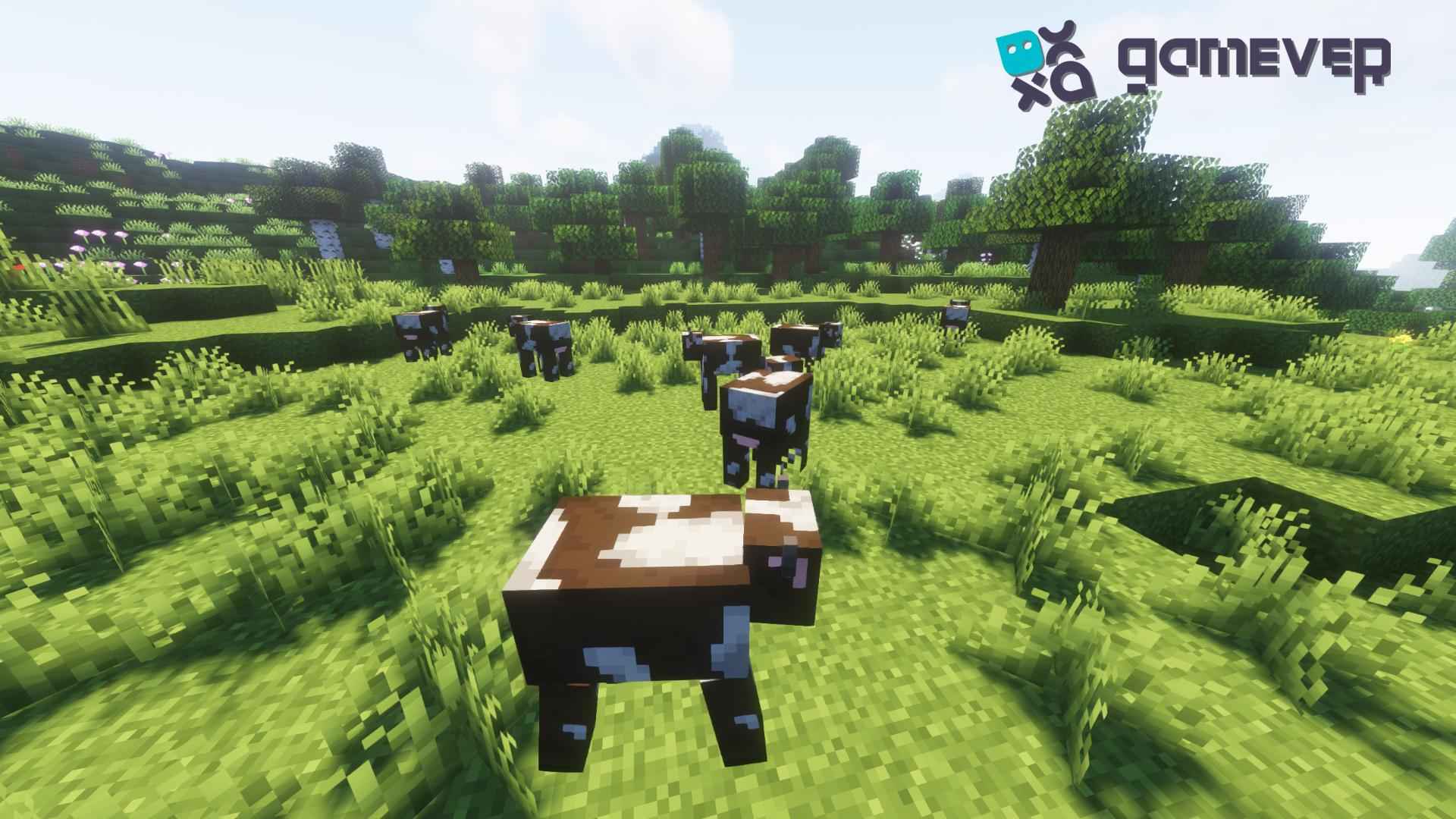 Kühe in Minecraft