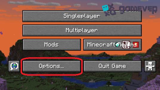 Pfad zum Öffnen des "shaderpacks"-Ordners