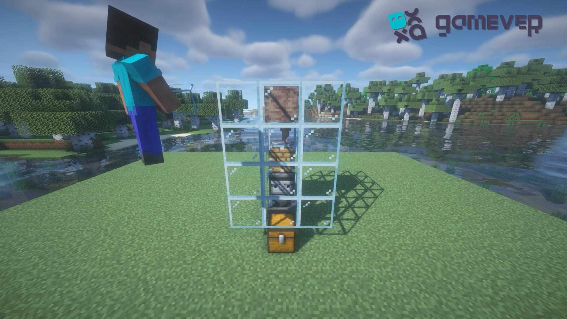 Eine mit Glas abgedeckte Farm&nbsp;