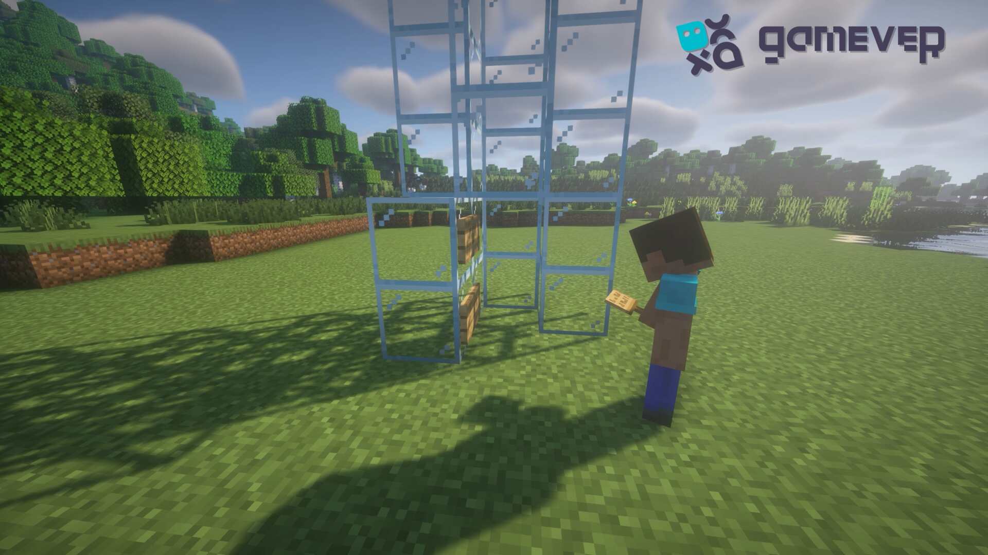 Bauen eines Eingangs