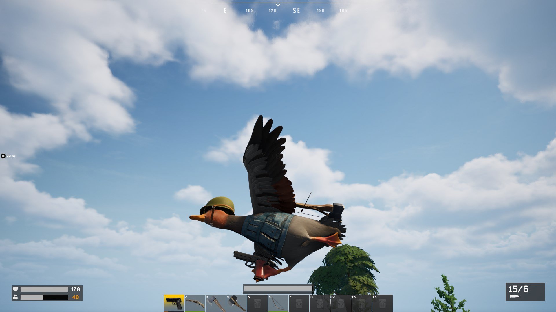 Gear up with the best weapons for survival in Duckside