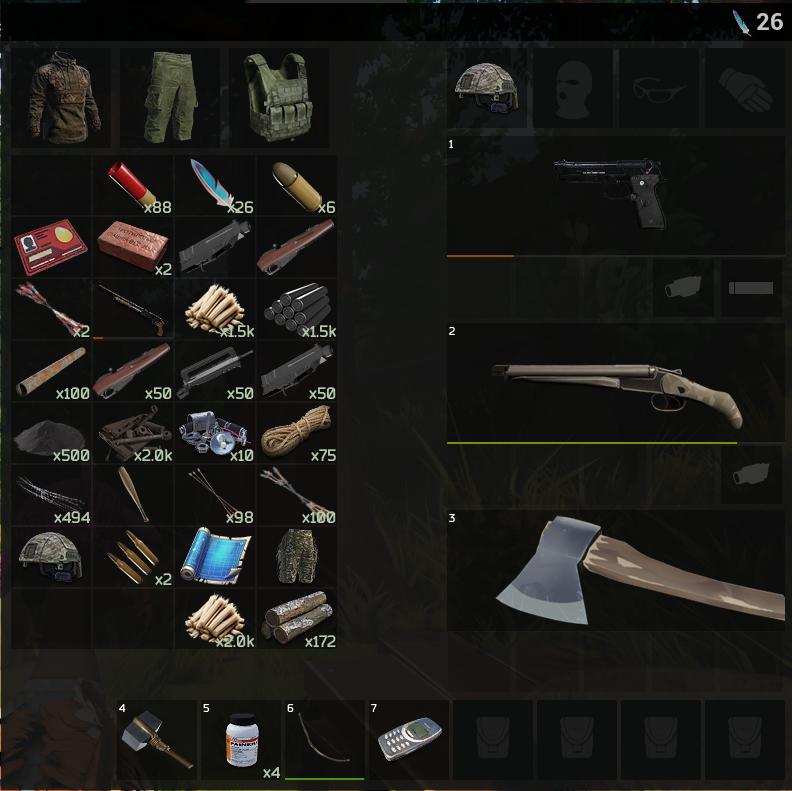 Grab essential gear like helmets and military armor in Duckside.