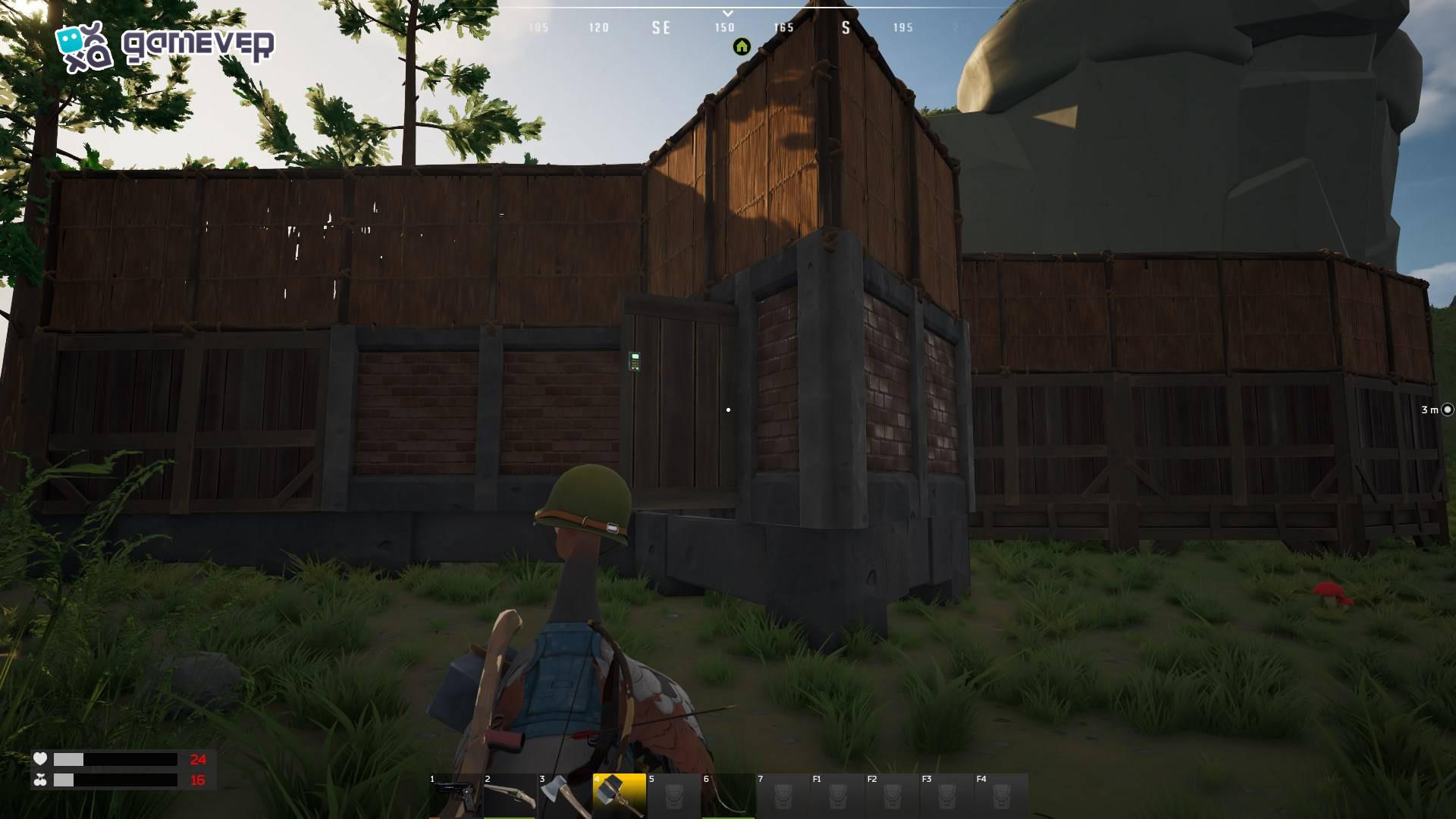 Mejora las paredes de tu base de madera a metal en Duckside.