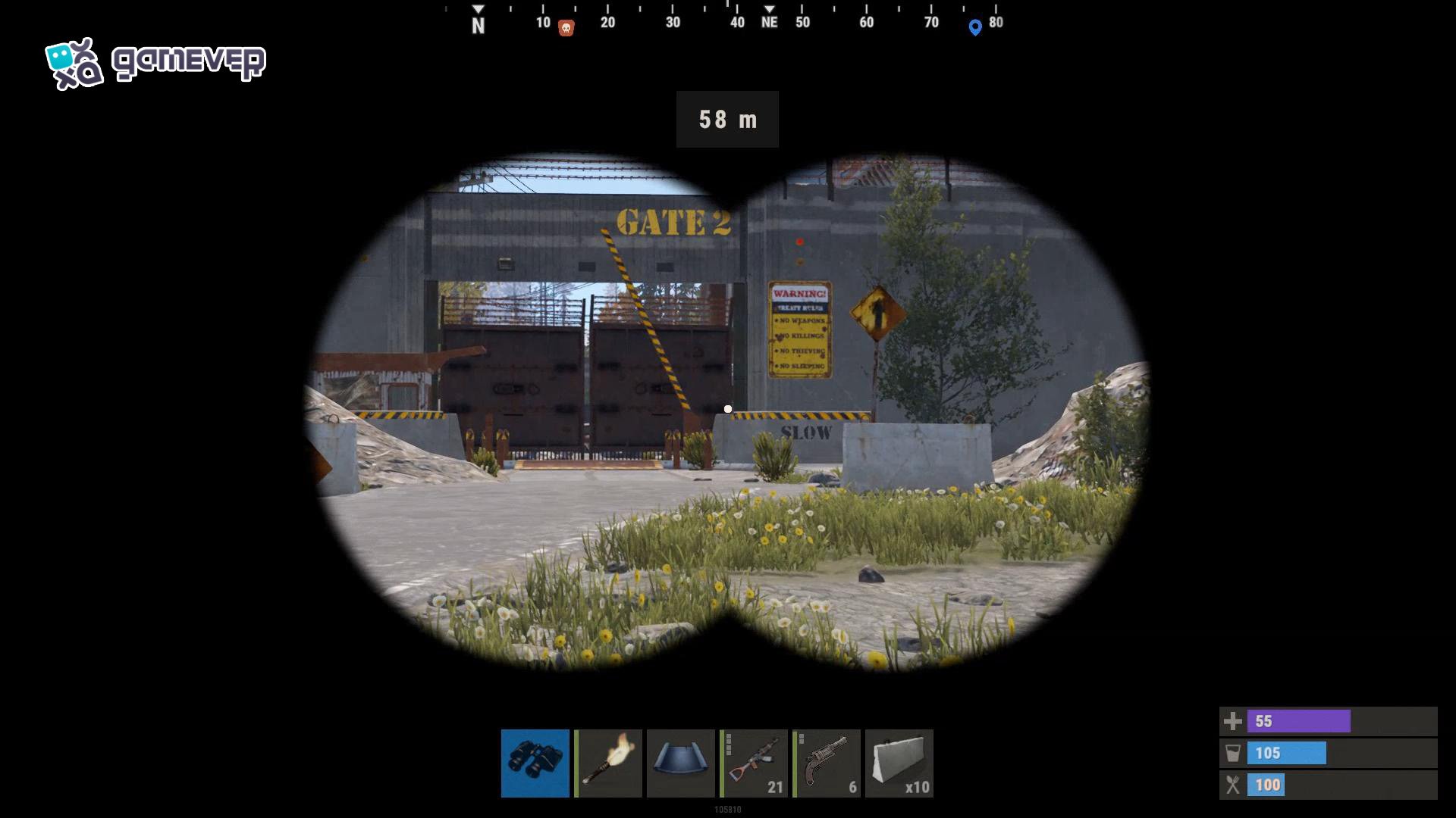Bloquea el acceso enemigo con barricadas de concreto bien colocadas en Rust Update 2.0.