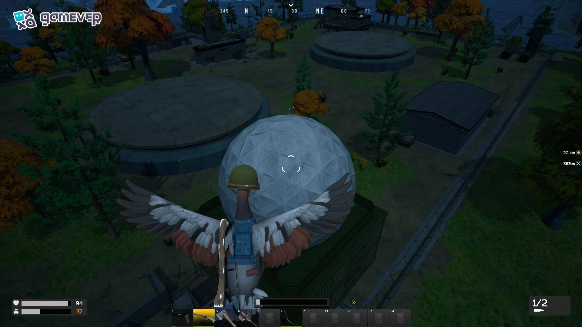 Caza NPCs para saquear planos raros en Duckside