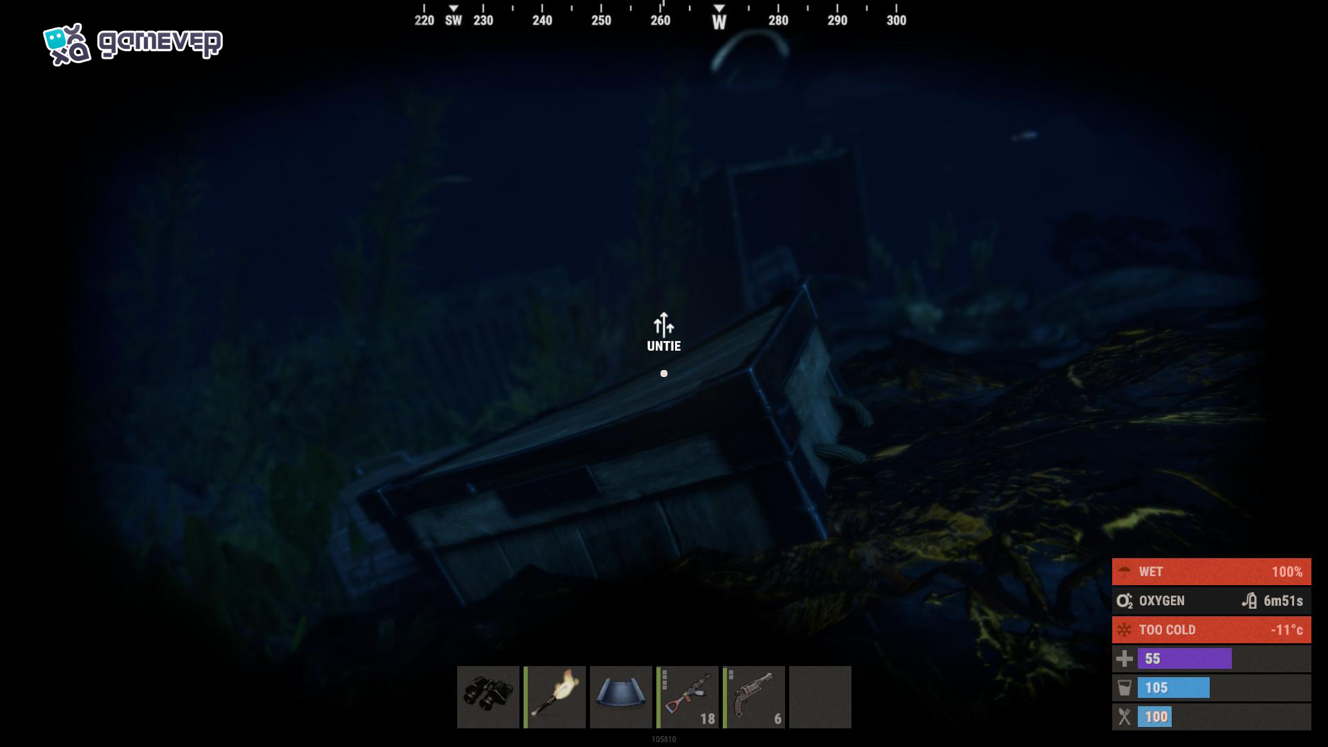 Desata cajas hundidas para obtener botín en los sitios de buceo de la Actualización 2.0 de Rust