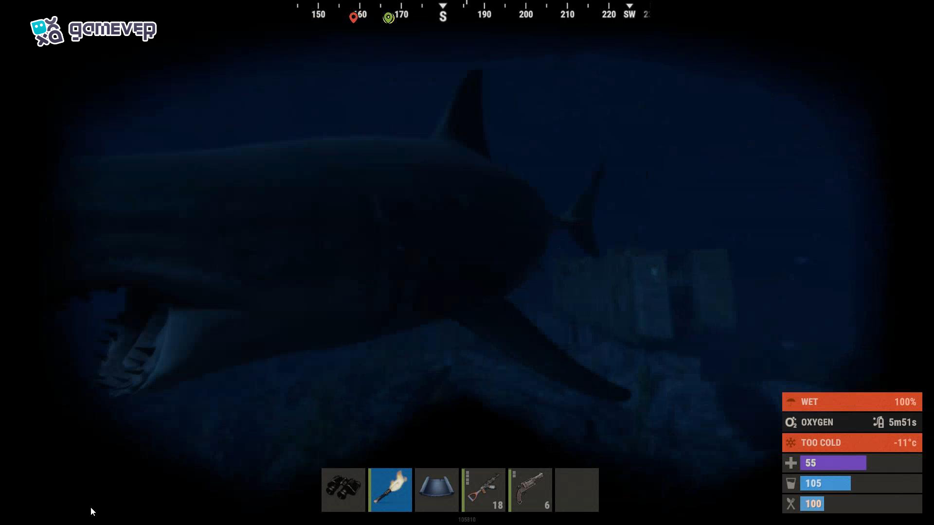 Cuidado con los tiburones que acechan cerca de los naufragios en la Actualización 2.0 de Rust