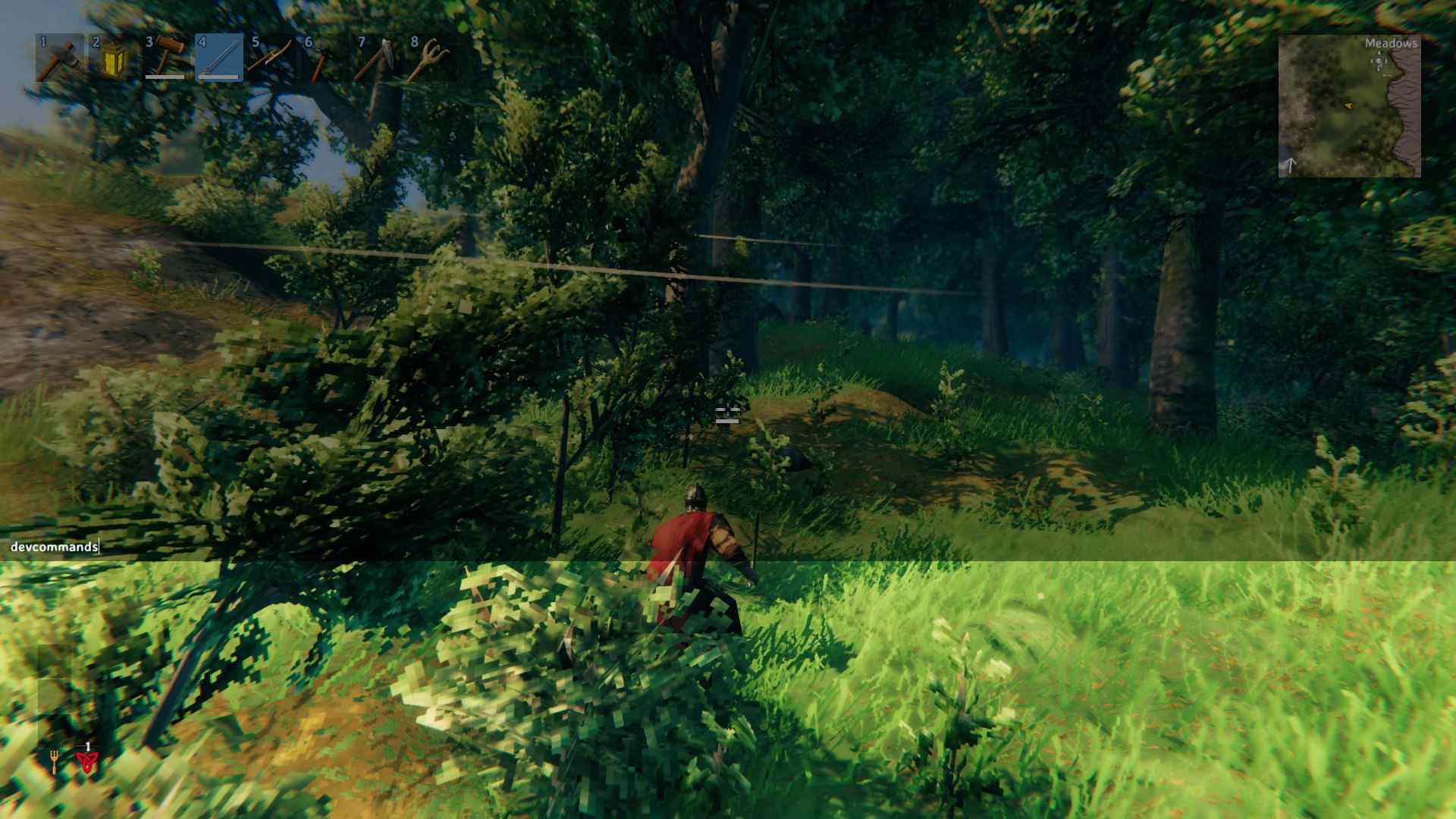 Aktiviere den Debug-Modus im Valheim Bog Witch Update