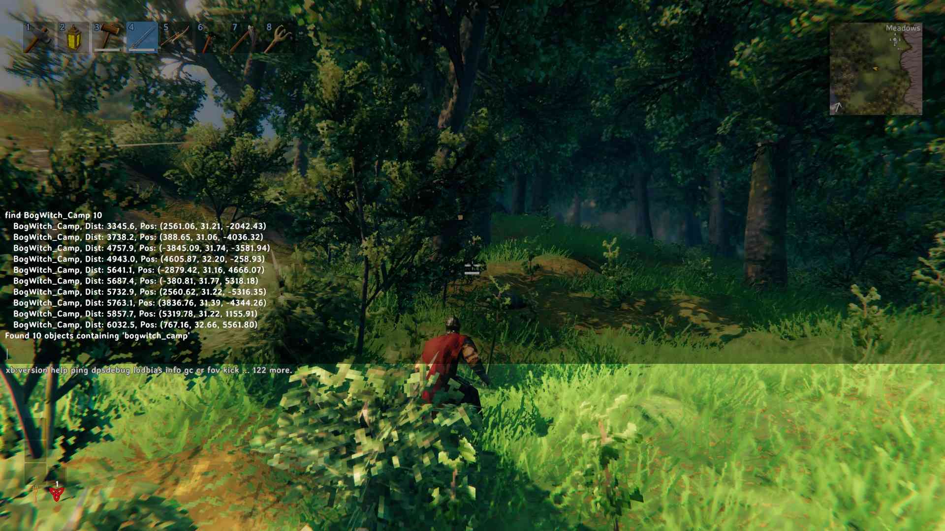 Überprüfe deine Karte auf versteckte Orte im Valheim Bog Witch Update