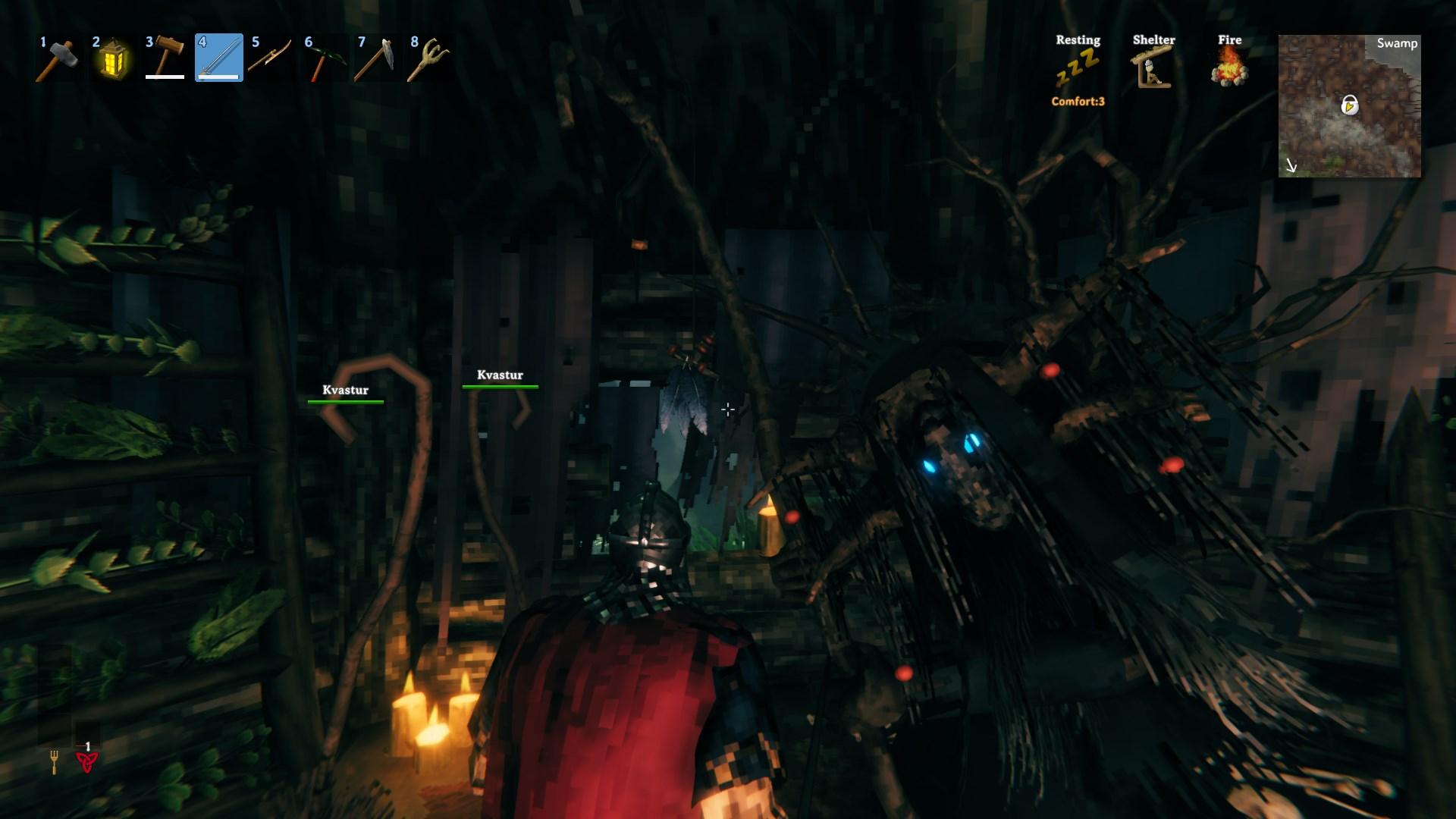 Interagiere mit der Moorhexe und handle im Valheim Bog Witch Update
