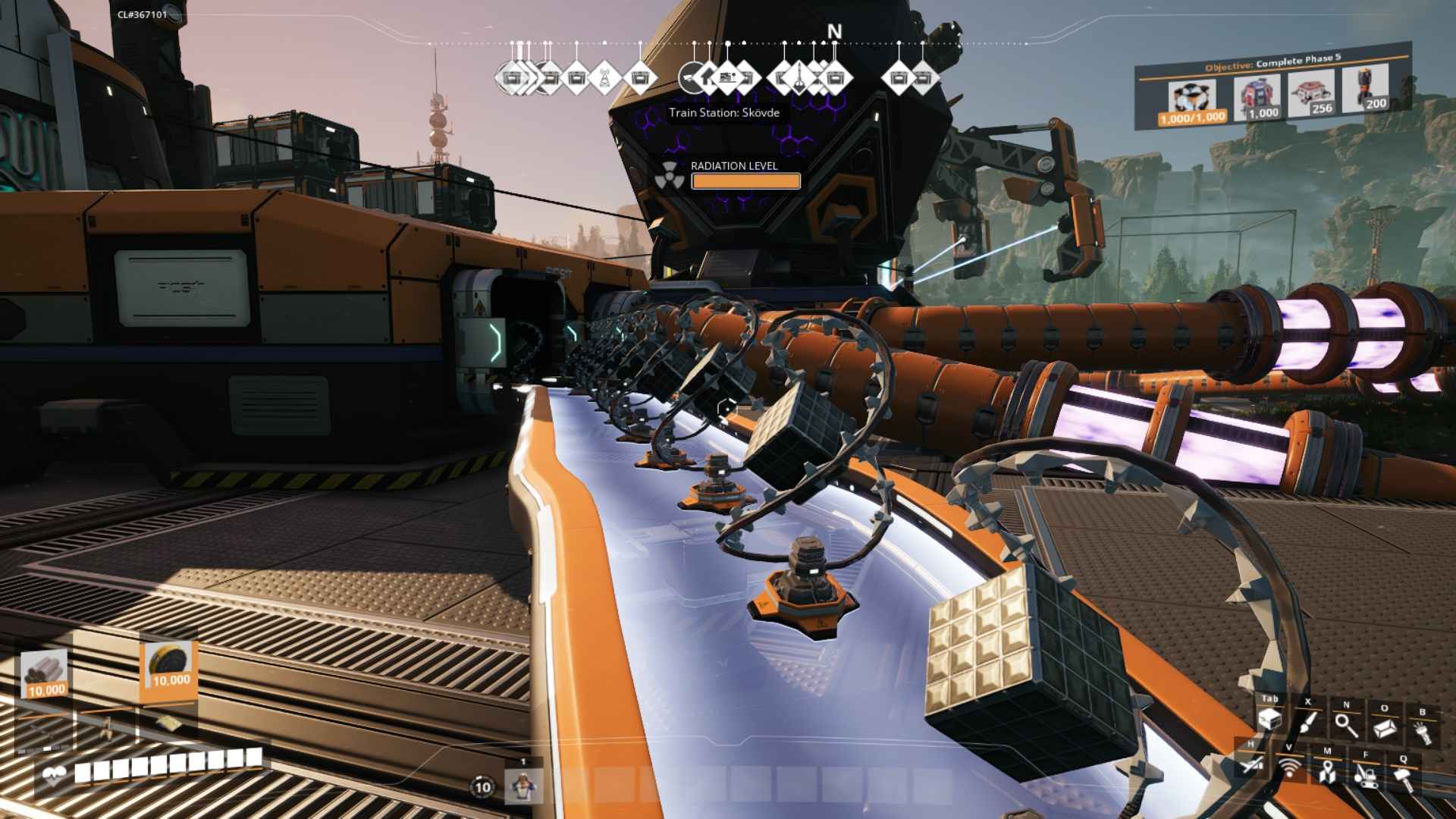 Tworzenie oscylatorów superpozycji w Satisfactory Release 1.0