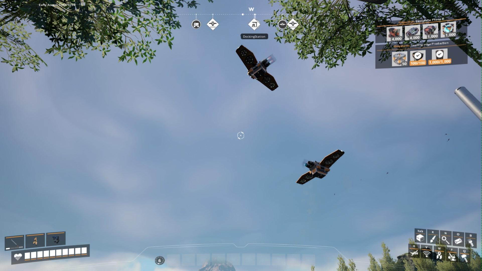 Poruszaj się po siatce 64x64, aby zapewnić płynne loty dronem w Satisfactory