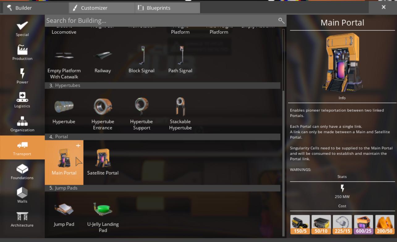 Zbuduj swój główny portal w Satisfactory Release 1.0, aby uzyskać epicką teleportację