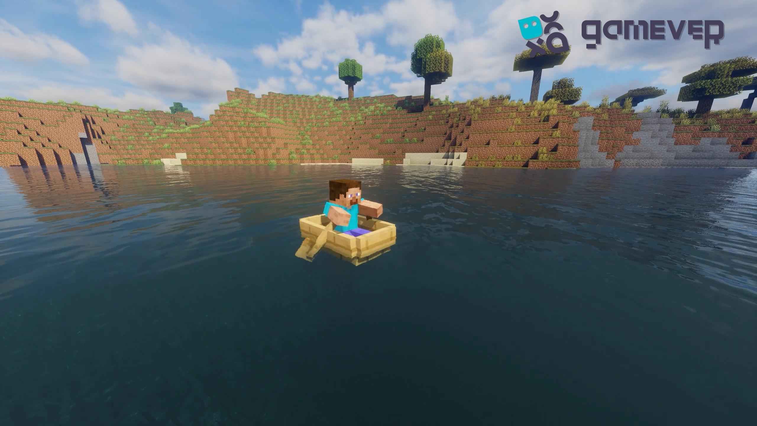 Animación fluida al navegar en un bote
