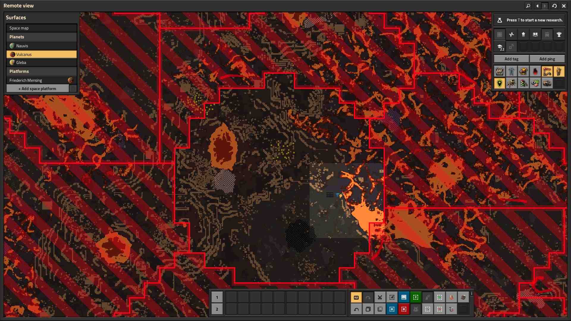 Nutze die Kraft der Schwefelsäure, um Wasser auf Vulcanus in Factorio Space Age zu erschließen