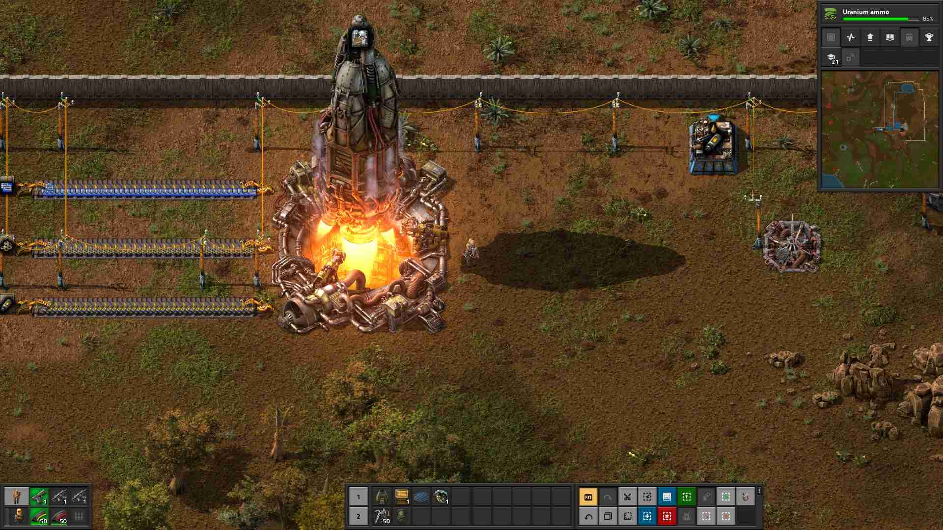 Starte deine erste Rakete und leite die Space Age von Factorio ein