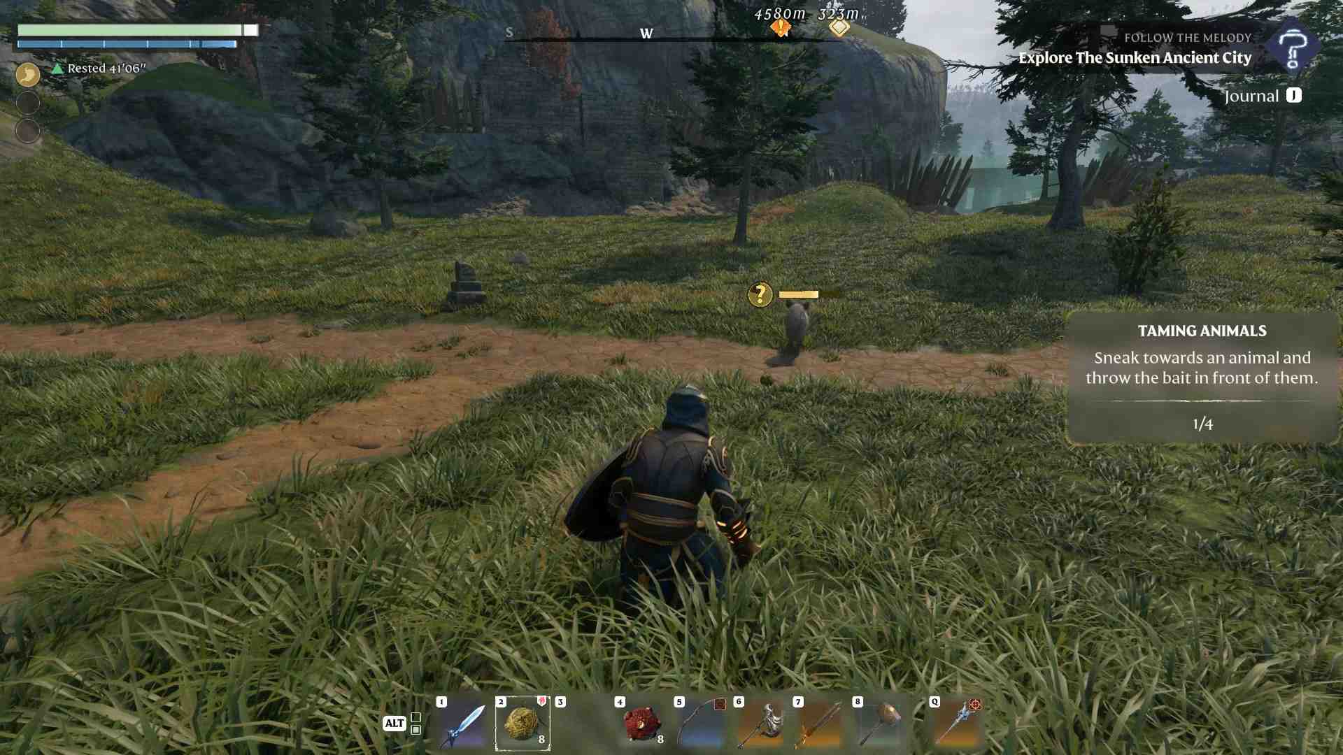 Find peaceful goats in Enshrouded Souls of the Frozen Frontier Update