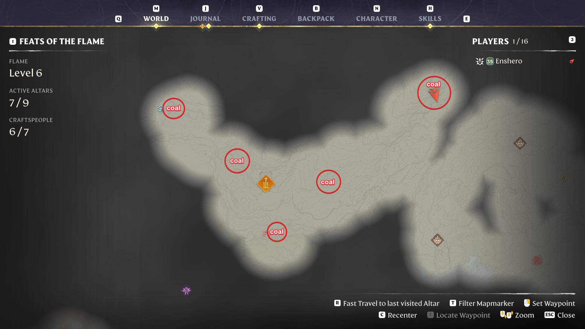 Erkunde die eisigen Gipfel auf der Suche nach Kohle im Enshrouded Souls of the Frozen Frontier Update.