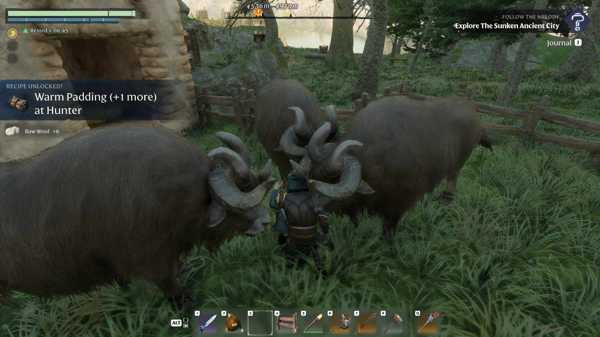 Züchte Yaks, um die Wollproduktion in Enshrouded Souls of the Frozen Frontier zu steigern