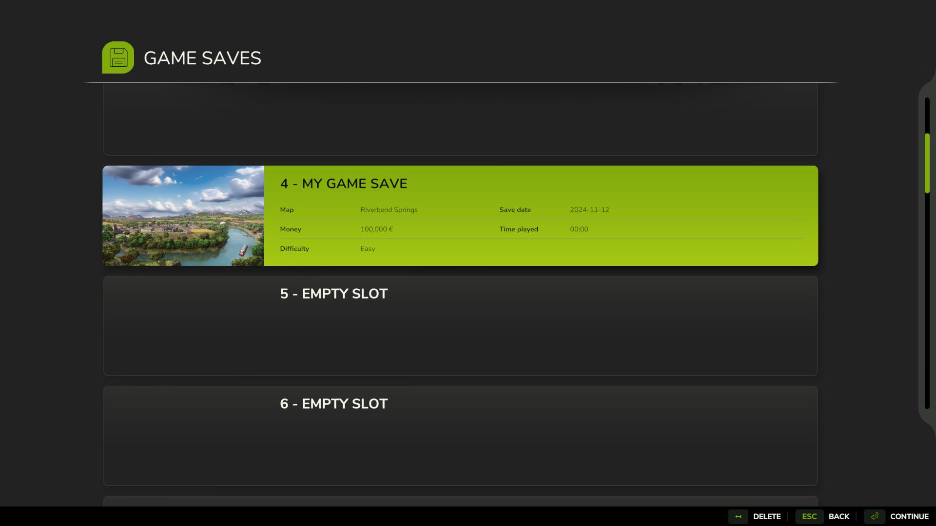 Load your edited save and check your cash in Farming Simulator 25