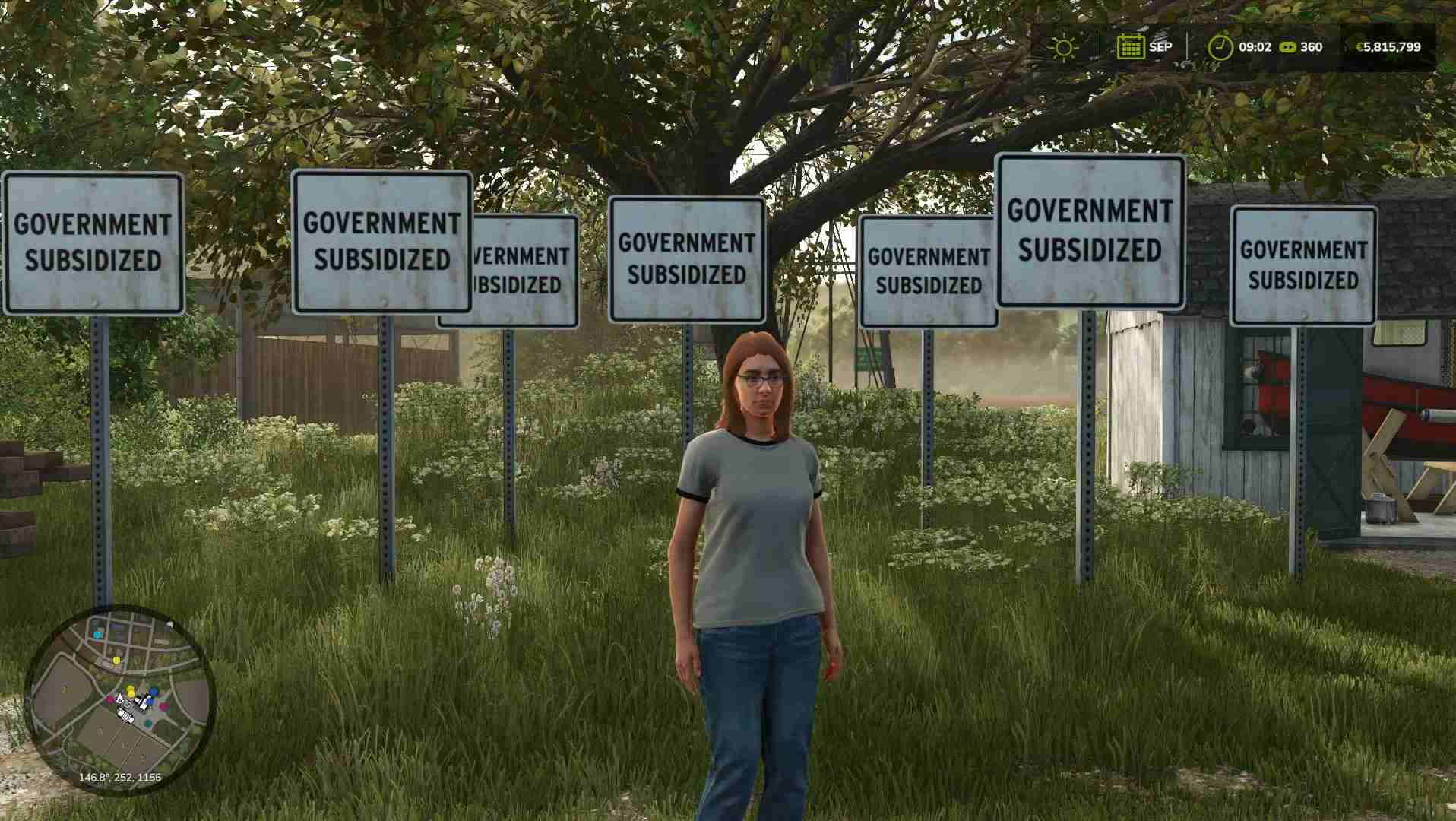 Watch your income increase from property earnings in Farming Simulator 25