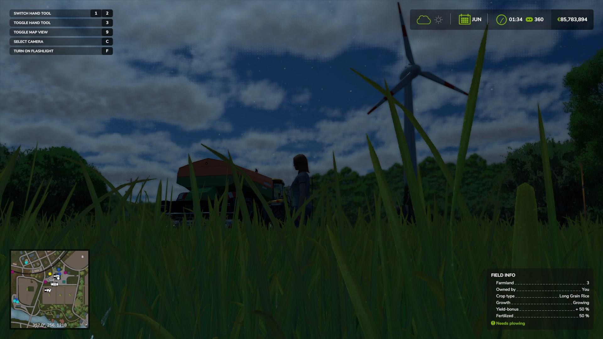 Baue dein Reisfeld in Farming Simulator 25