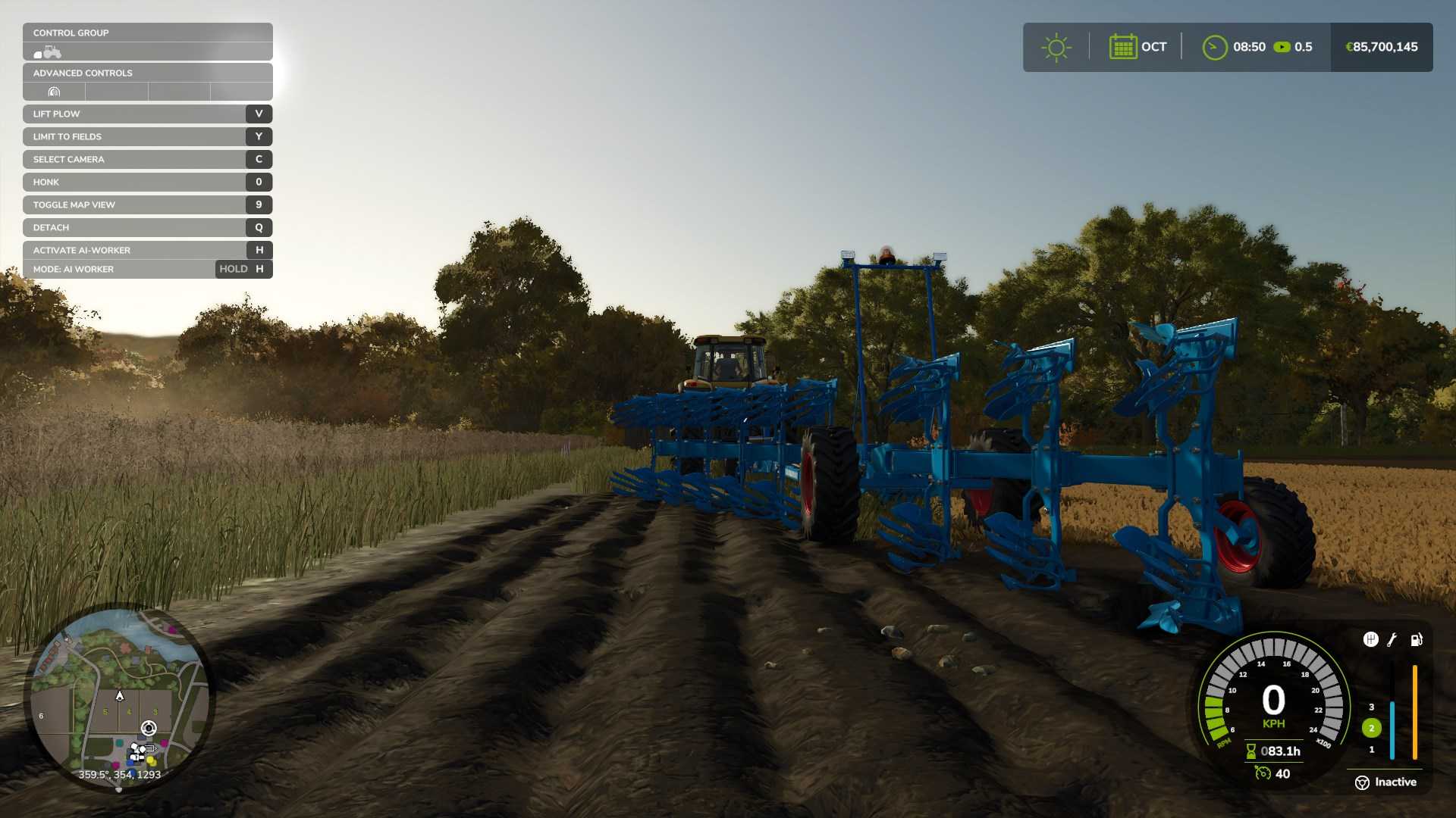 Customize field edges using the paint tool in Farming Simulator 25