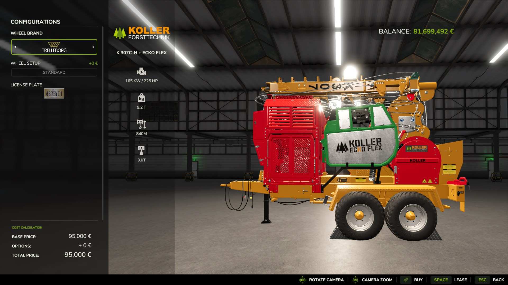 Choose Koller K 307c-H for the long distance