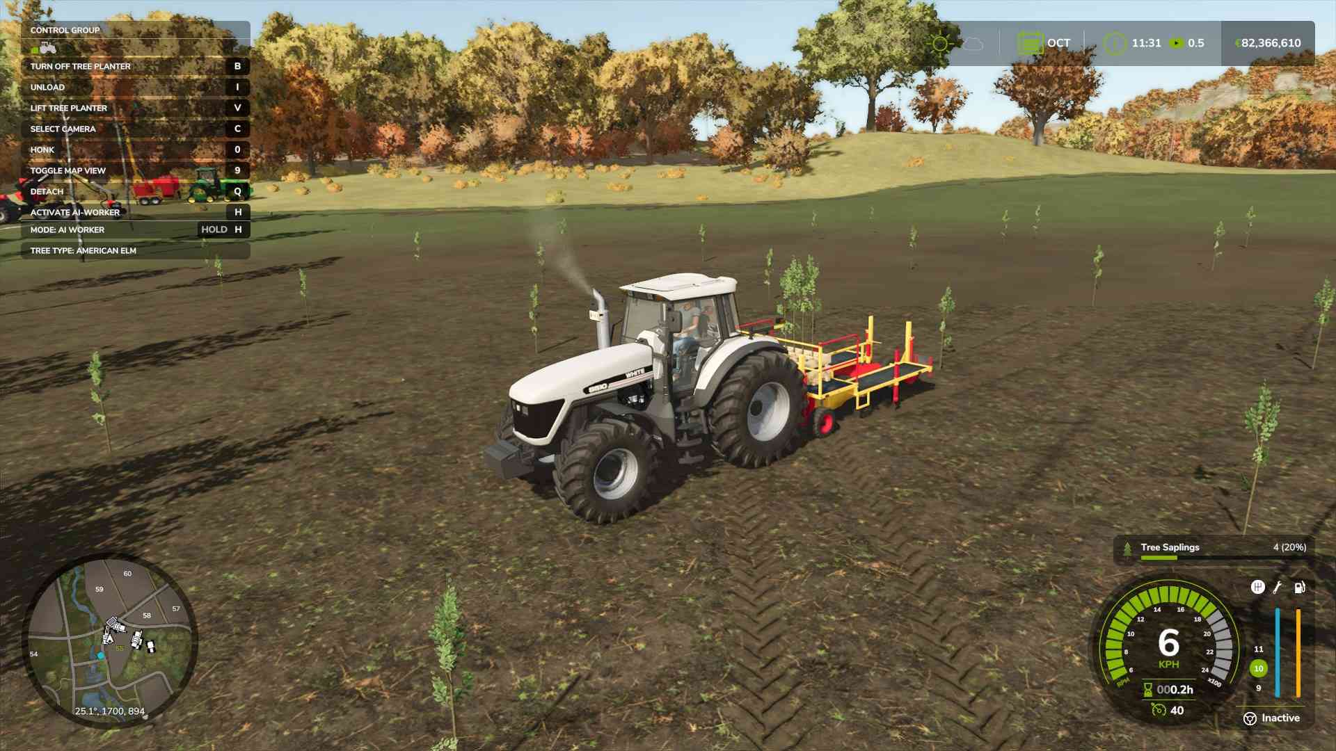 Halte deine Reihen gerade für ein effizientes Wachstum in Farming Simulator 25.