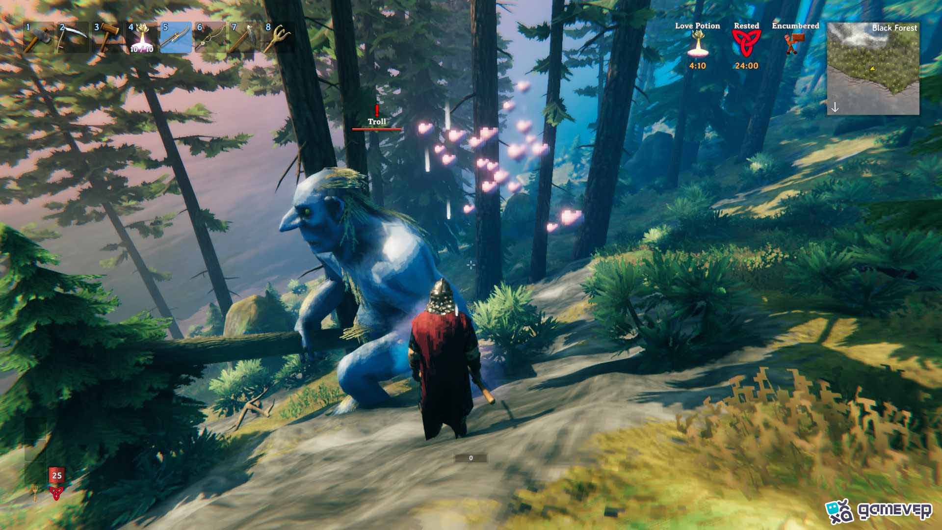 Incrementa la intensidad de tu caza de trolls con la Poción de Amor en la actualización Bog Witch de Valheim