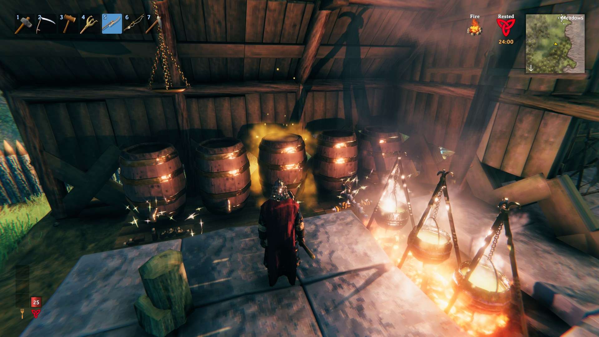 Fermentiere die Metbasis Vananidr 2 Tage lang, um den Trank von Vananidr herzustellen.