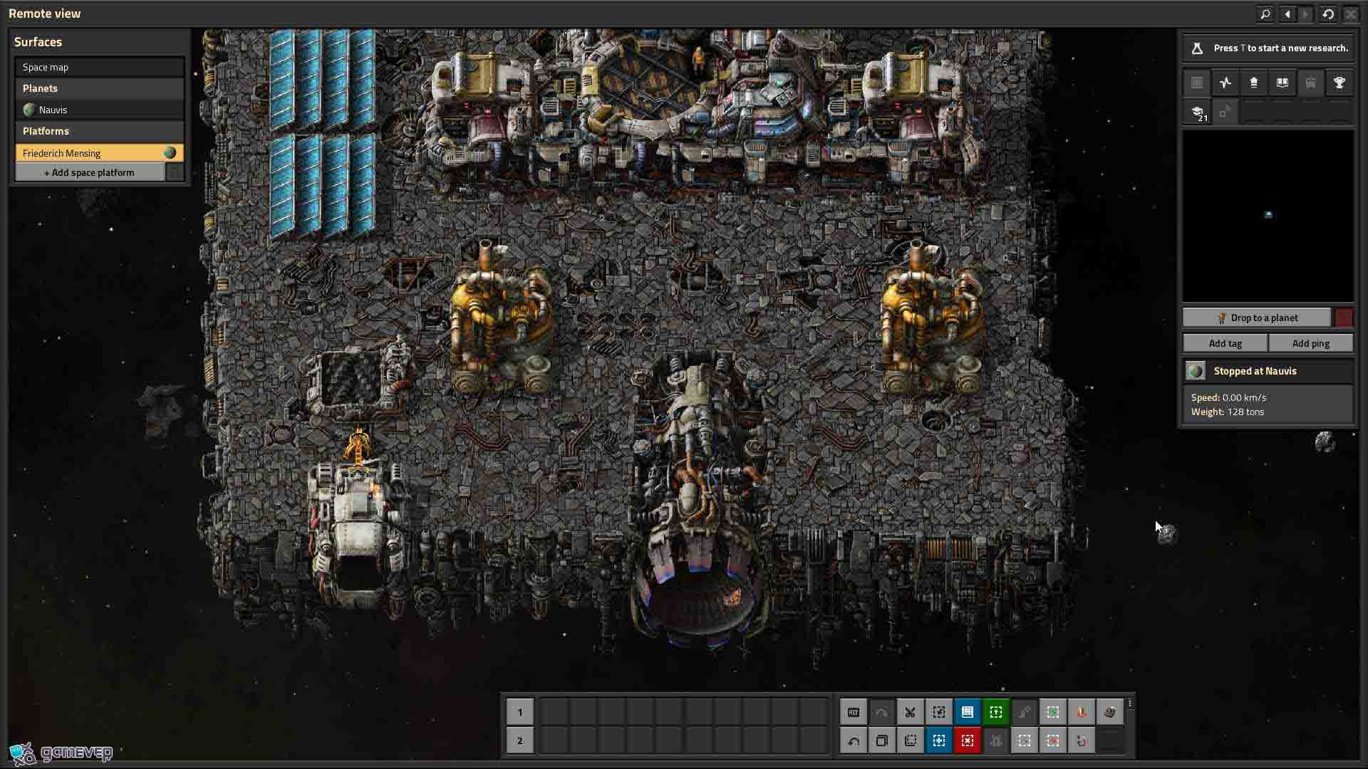 Fabrica tus propulsores para viajes espaciales en Factorio Space Age