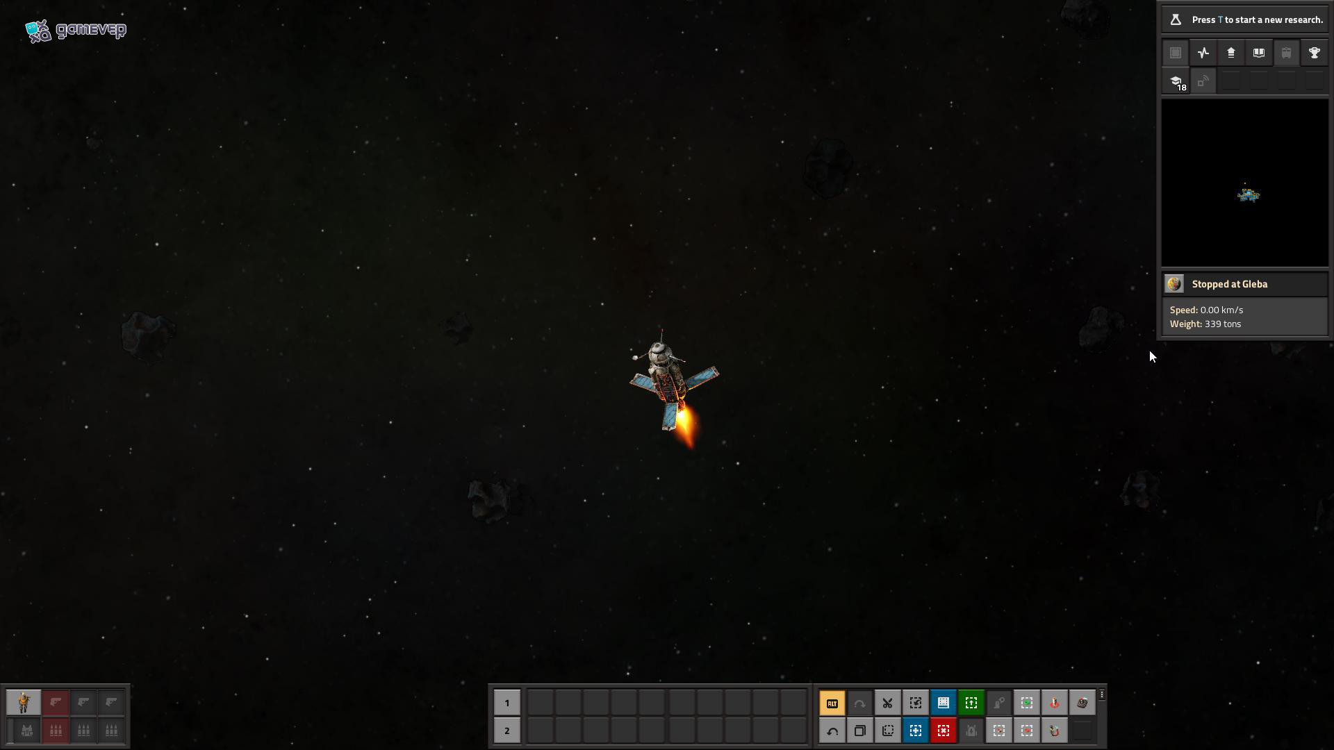 Lanza una cápsula de aterrizaje al planeta en Factorio Space Age