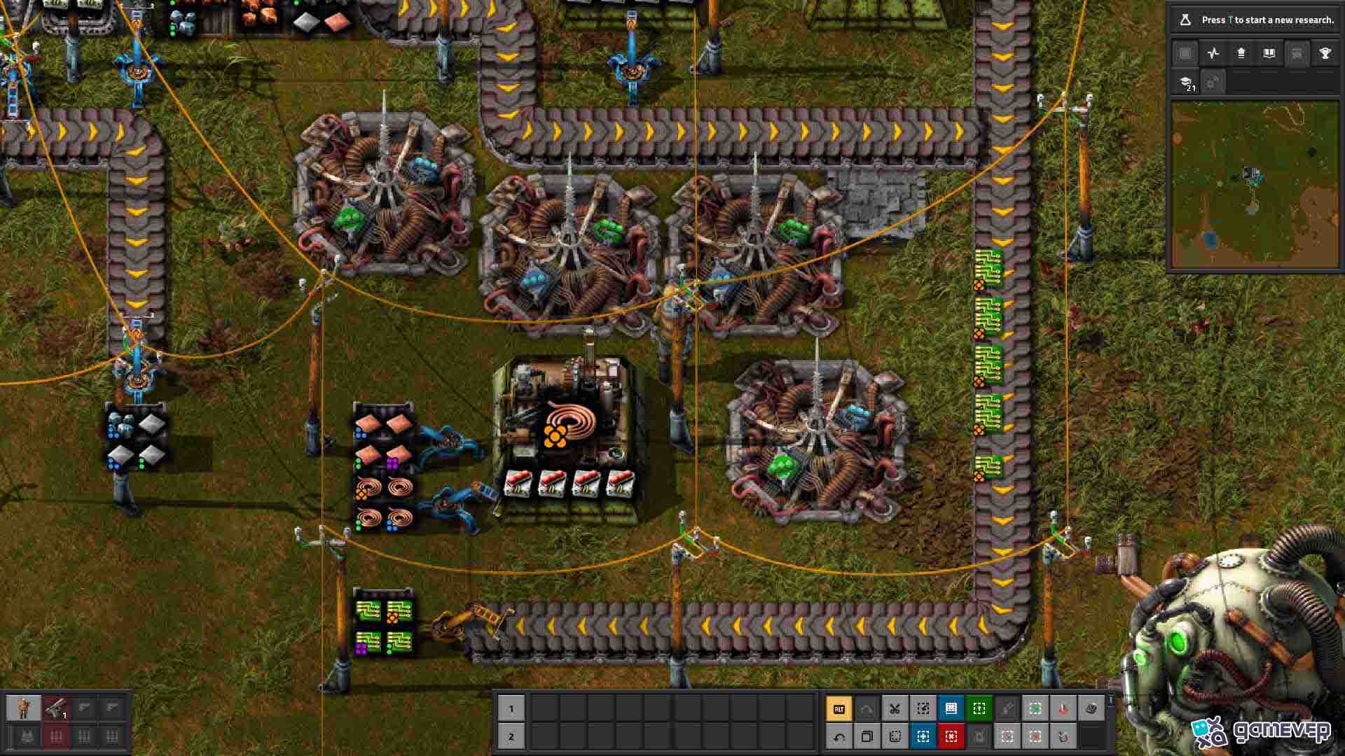 Optimiza la colocación de balizas cerca de ensambladoras en Factorio Space Age