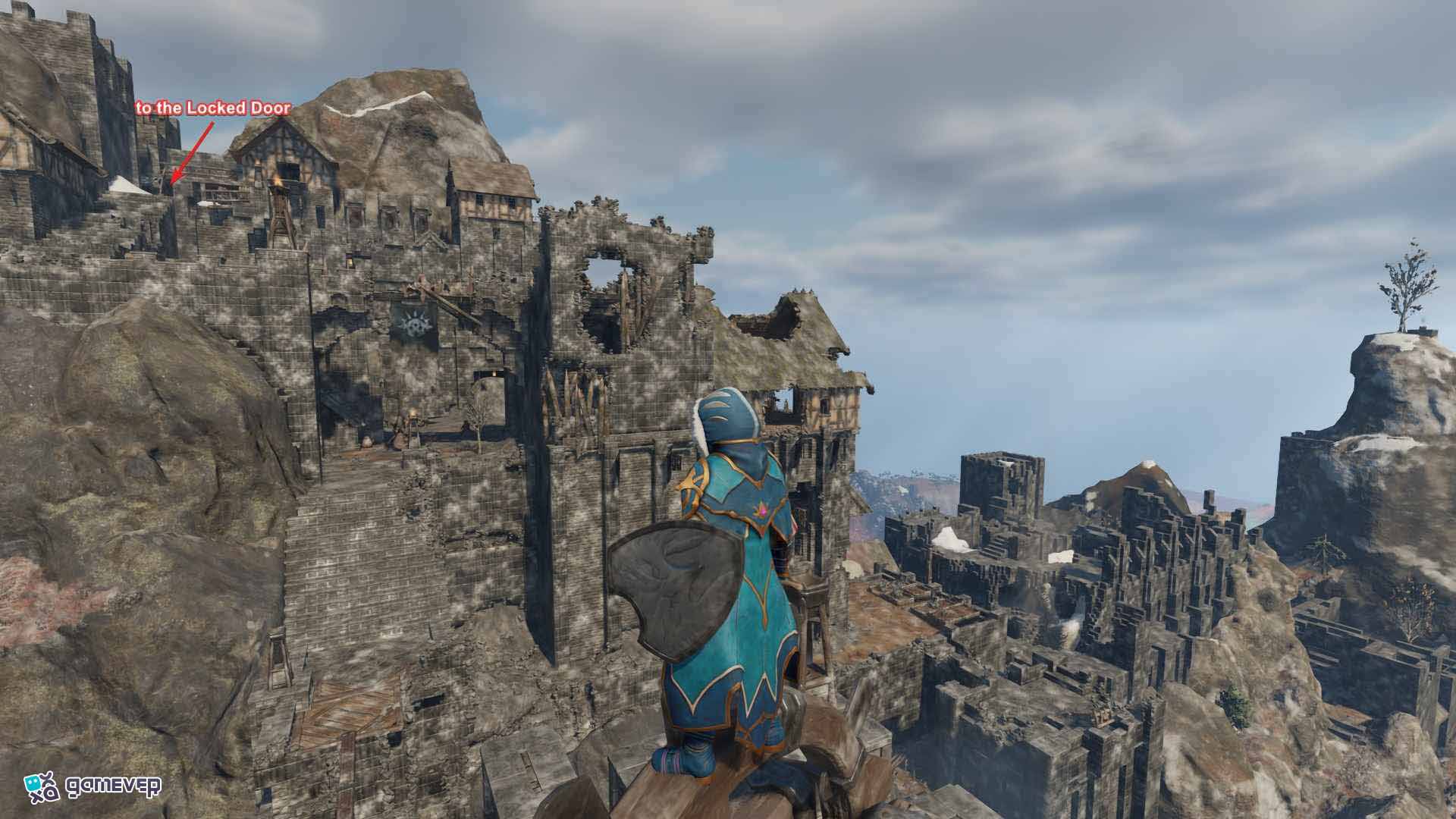 Explora la cima de la torre final para encontrar la octava y última pieza en Enshrouded Souls of the Frozen Frontier Update