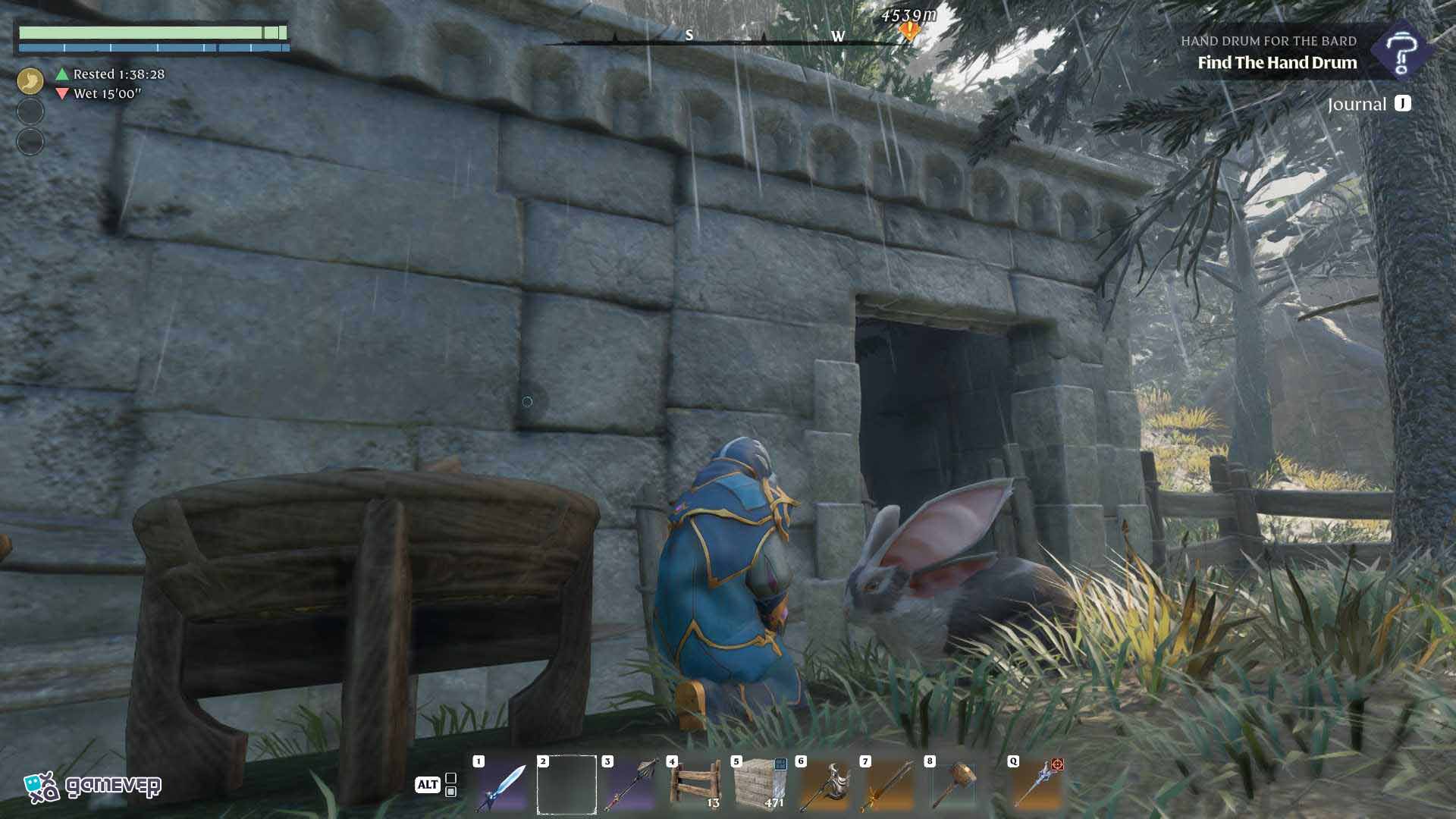 Disfruta observando los Hophares en tu granja en Enshrouded Souls of the Frozen Frontier Update