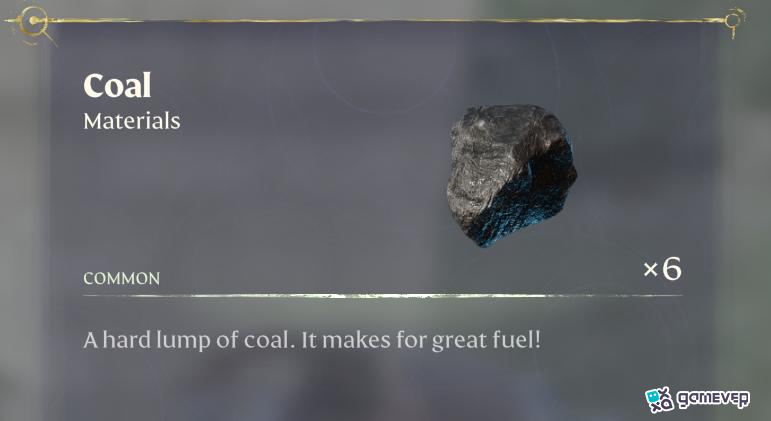 Encuentra carbón en las cuevas de las Cumbres de Albaneve en Enshrouded Souls of the Frozen Frontier Update.