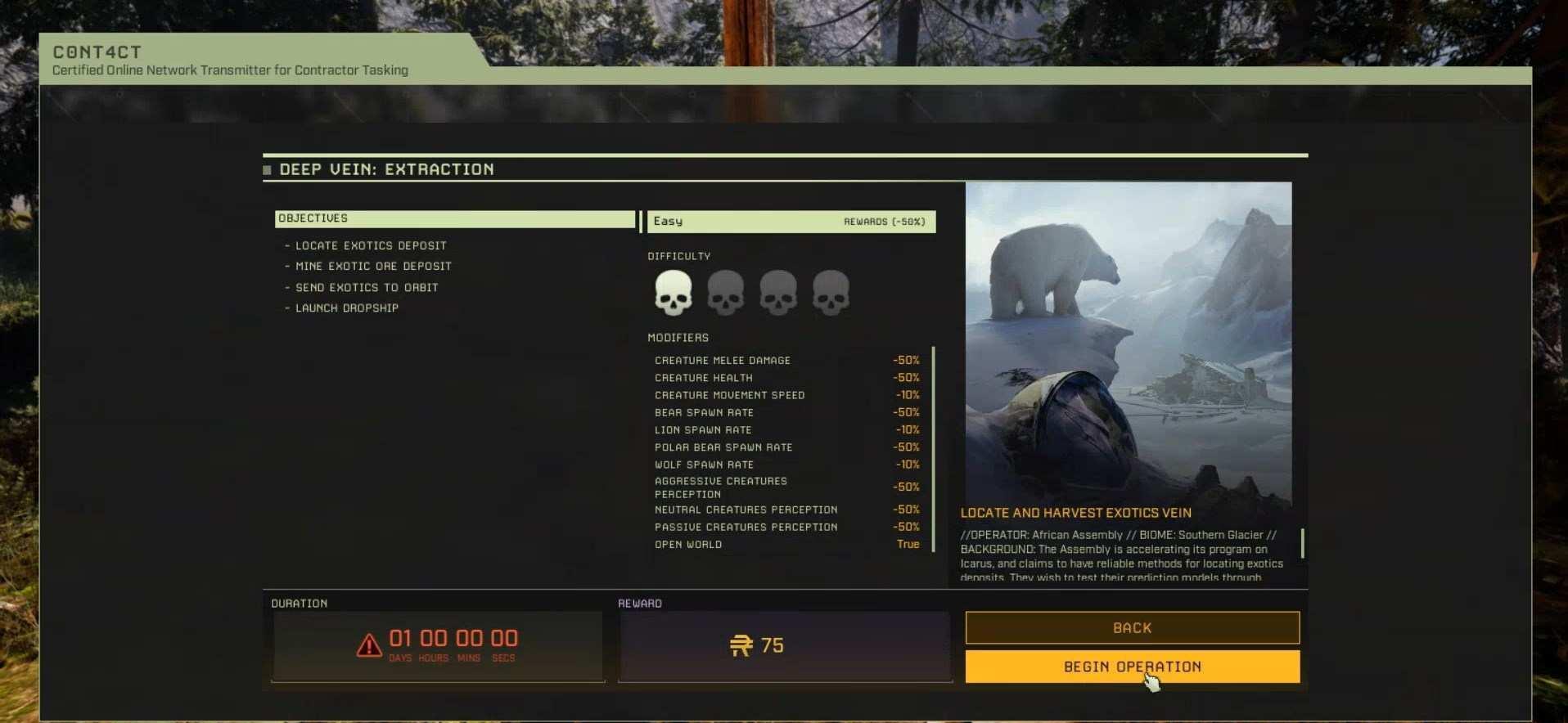 Build and deploy the Orbital Exchange Interface in Icarus Update 