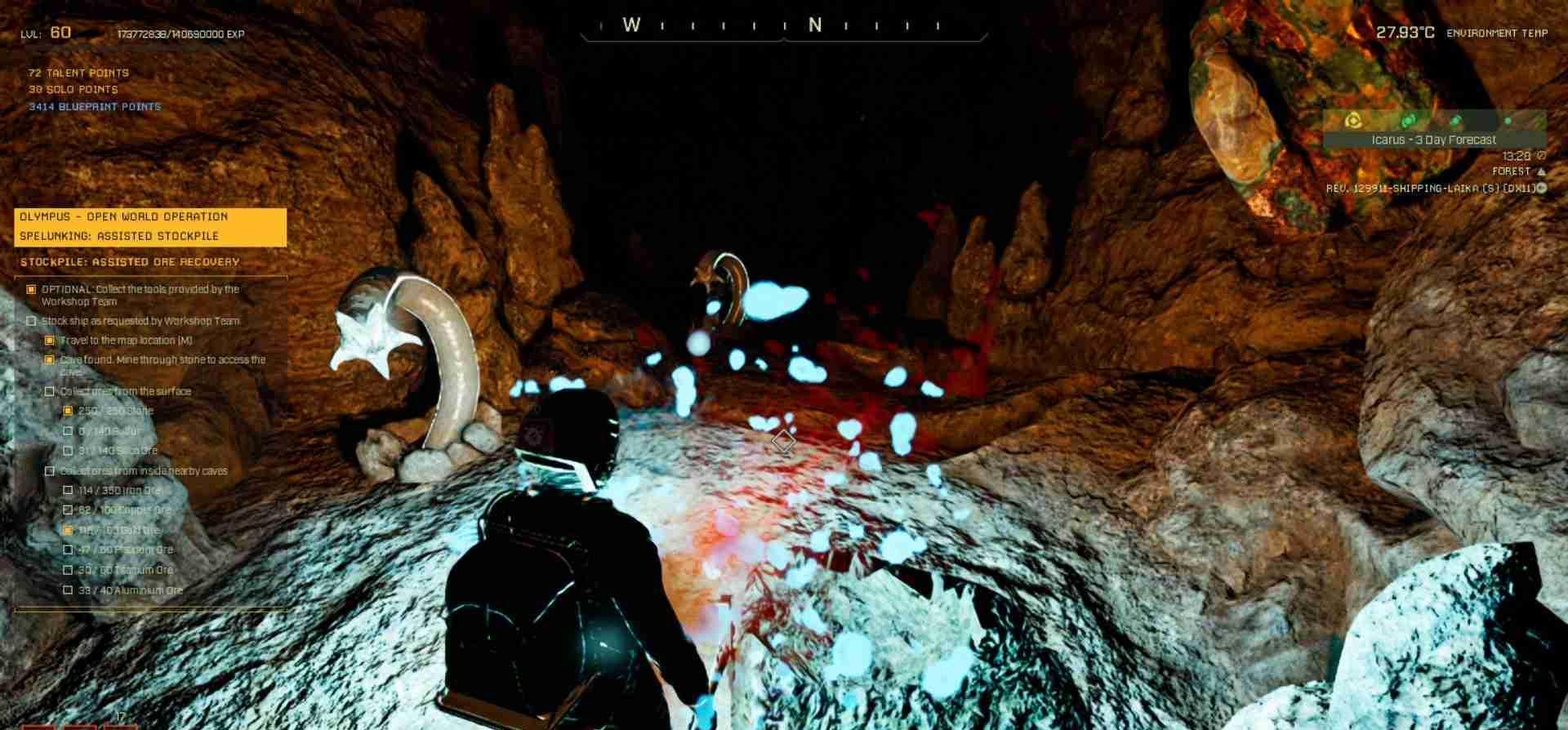 Verteidige dich gegen Höhlenwürmer, um Exotics im Icarus Update zu sichern